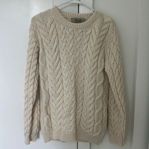 Aren Sweater Market | Cream Knit Sweater